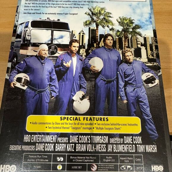 Dane Cook’s Tourgasm 2-disc DVD Set Stand-Up Comedy - Picture 2 of 3